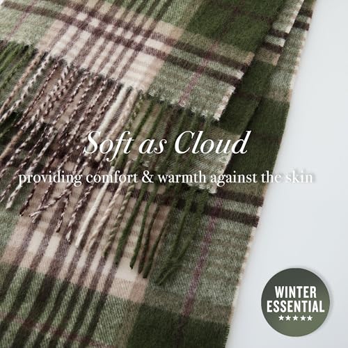 Image of CALVIN & OLIVIA Lightweight Ultra-Soft Scarf - Perfect Holiday Gift for Men & Women