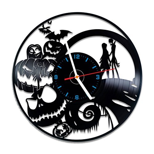 Nightmare Before Christmas Vinyl Wall Clock, Gift idea for Any Occasion