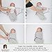 Swaddle Blanket, Adjustable Infant Baby Wrap, Soft Cotton in Ultra Grey - Swaddles 0-3 Months, Blankets for Boy, Boy Swaddle, Blanket