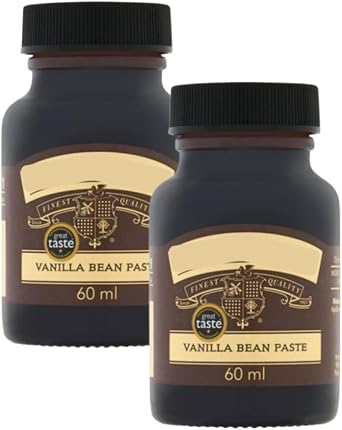 Vanilla Bean Paste, Pack of 2, The World's Finest Vanilla, Gluten-Free, 60ml