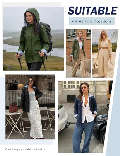 Vestes zippées chic femme longues légères et imperméables