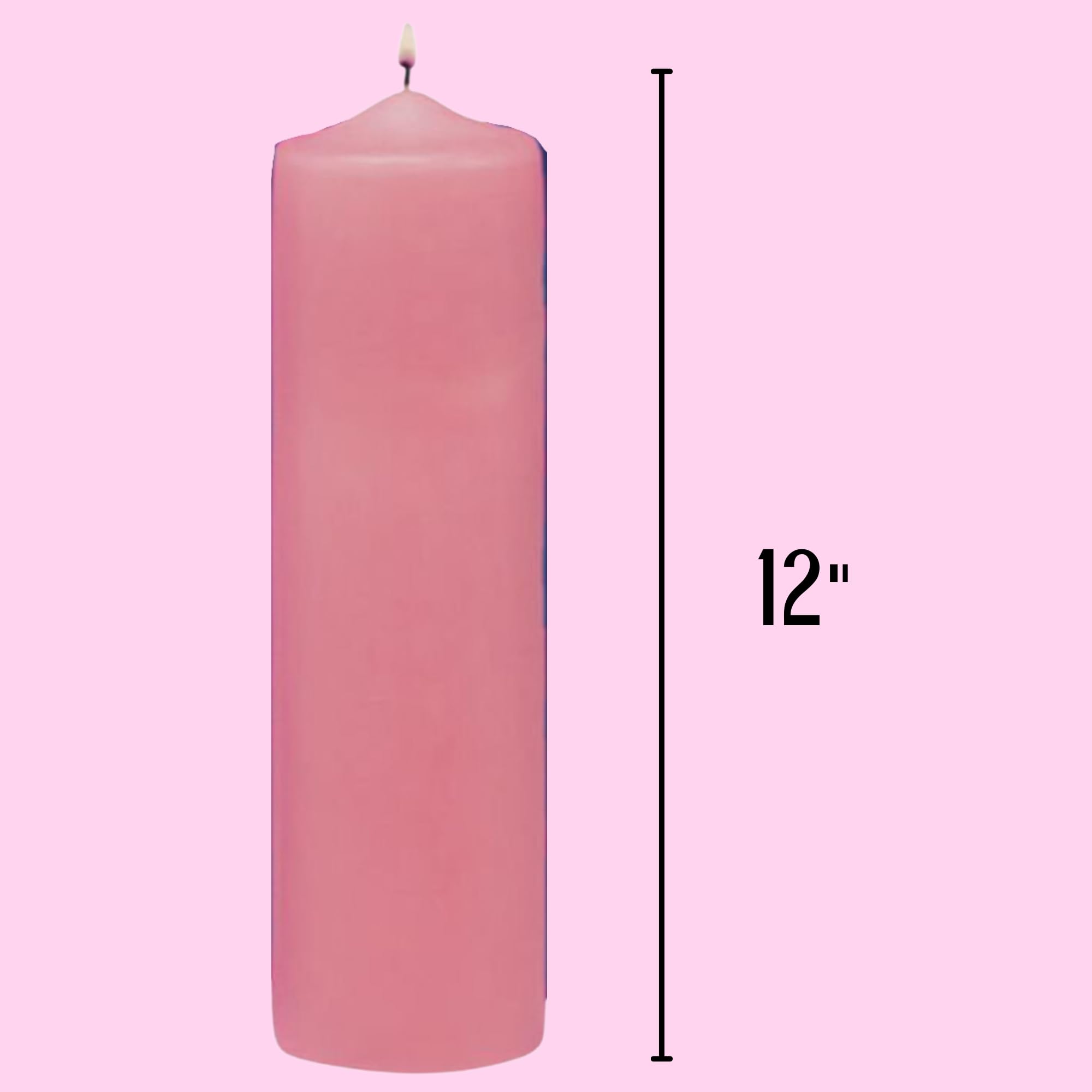 Needzo Christmas Advent Candle Set, 12