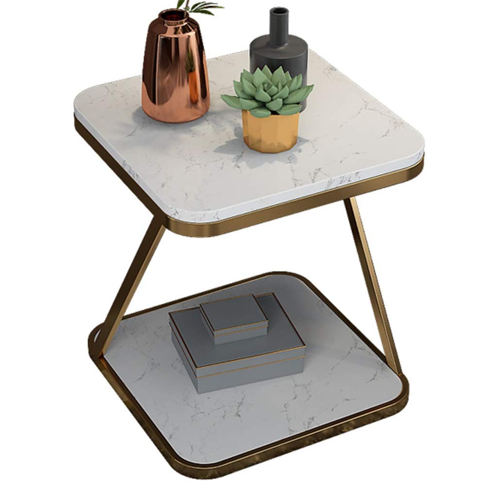 Bedside Cabinet Side Table End Table,Nightstand with Metal Leg,Contemporary Bedroom Furniture,Living Room Storage Unit