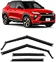 Voron Glass in-Channel Extra Durable Rain Guards for Chevrolet (Chevy) Trailblazer 2021-2023, Window Deflectors, Vent Window Visors, 4 Pieces - 200257