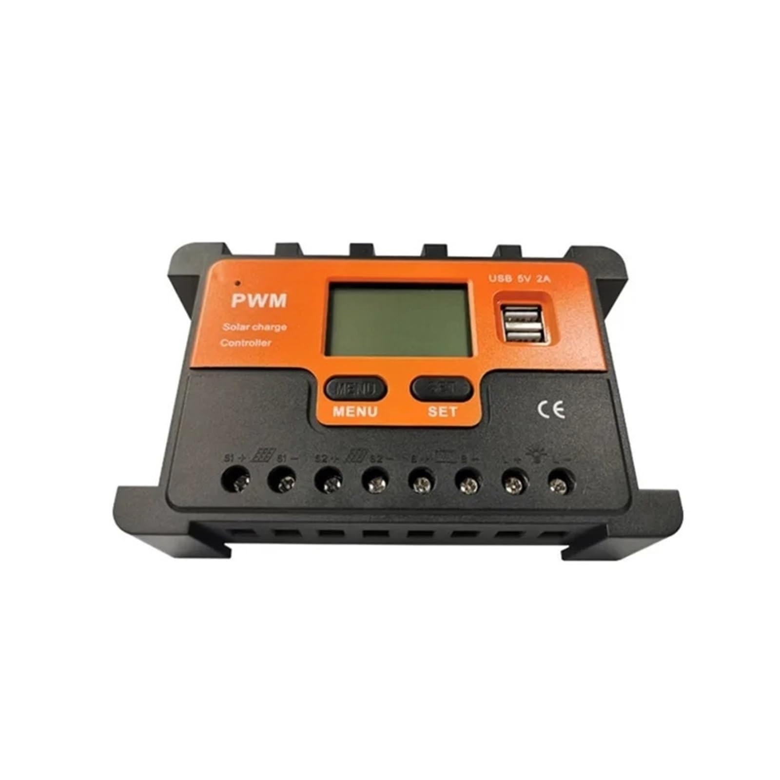 controlador de carga solar, 12V 24V 48V Controlador de carga solar PWM inteligente