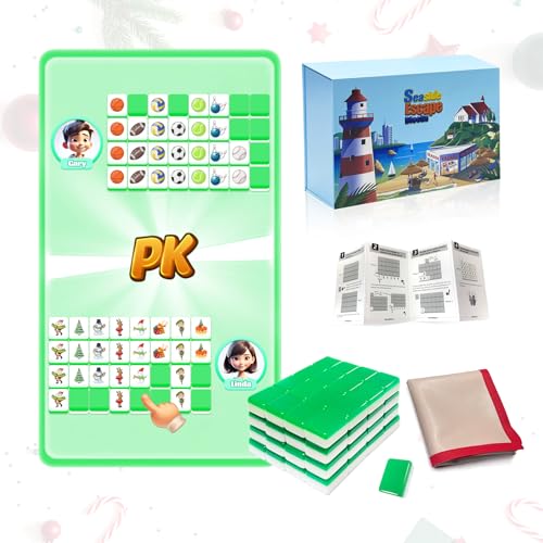 Seaside Escape Game Blocks Mahjong Sets con 65 fichas 38mm miniatura 5