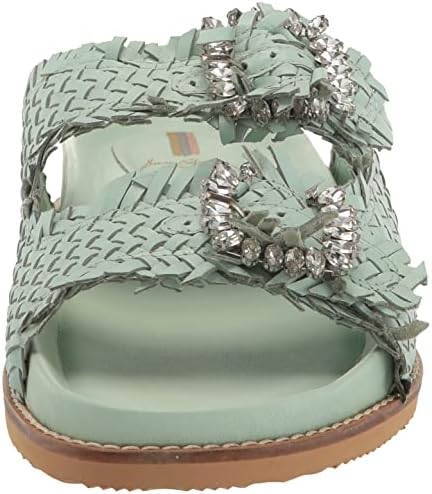 Sam Edelman Women's Oaklyn Slide Sandal, Mint, 5.5 | Image 1
