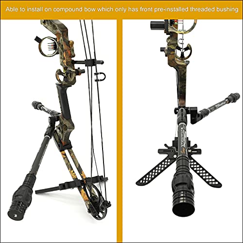 Kit stabilisateur arc composé carbone SUNYA avec connecteur rapide