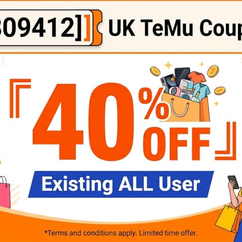 『╚ 40 OFF ╝ &raquo;UK TeMu Coupon Code [[acw809412]] Existing ALL User』のカバーアート