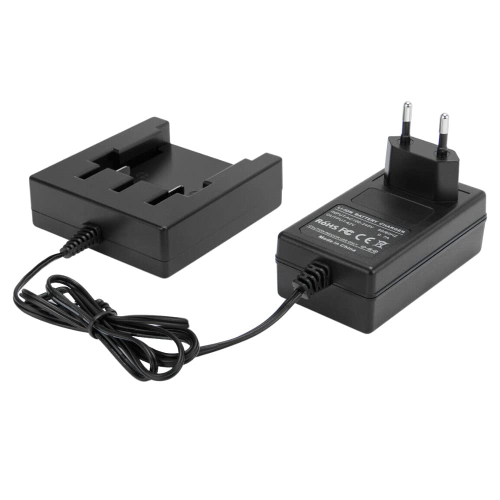Trade-Shop Juego 2 en 1: batería de ion de litio de 40 V / 3000 mAh + cargador para cortacésped Cramer 40LM41, desbrozadora 40T05 40T07, podadora de 40 CV