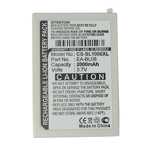 vintrons 2000mAh Li-ion PDA Battery for Sharp Zaurus SL-C1000, Zaurus SL-C3000, Zaurus SL-C3100, - Thumbnail 4