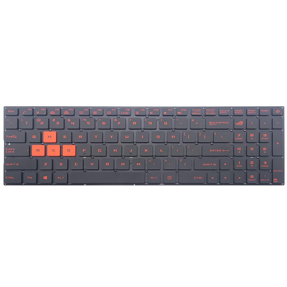 Clavier compatible ASUS ROG Strix GL502 GL502V GL502VM GL702 GL702VM rétroéclairé