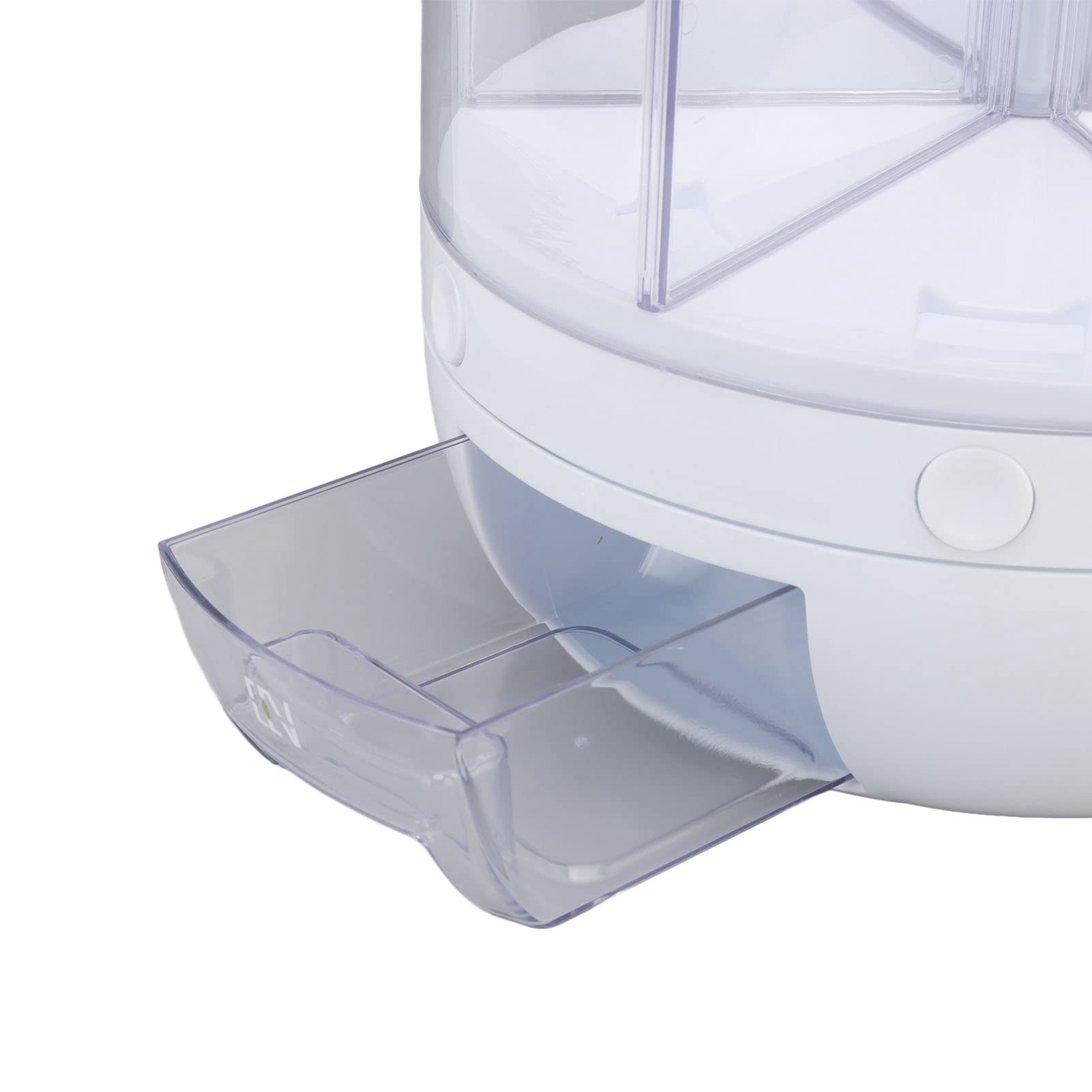 Yosoo Health Gear Tanque Dispensador de Arroz PP, Almacenamiento Giratorio, Operación con Un Botón, Diseño de Compartimentos, Visible, Seguro, Saludable, Organización Apilable para Ahorrar (2)