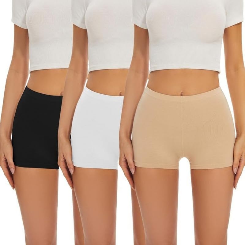 Panty for Women| Cotton Blend Full Coverage Printed Briefs for Ladies| Pack of Underwears| Panty Set High Waist Pack of 3-image-17