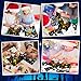 Frienda 30 Pcs Color Your Own Funny Nativity Posters DIY Christmas Nativity Scene Coloring Crafts Bulk Religious Christian Baby Jesus Angels Poster for Christmas Party Holiday Home School Activities