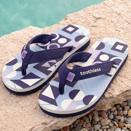 Image of toothless Kids Printed Flip Flop | Soft EVA Sole | Anti-Slip | Comfortable Wear | Lightweight | Durable | Summer Footwear for Boys & Girls | Casual Slippers