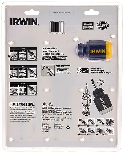 Irwin 2077703 Vise-Grip Fast Release Locking Pliers Set including Free 8-in-1 Multi-Tool, 3-Piece, Silver - Image 2