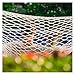 AWHZngE 12FT Double Rope Hammocks, 2 Person Cotton Hammock with Spreader Bar for Outdoor Tree Hammocks for Outside for Terrace, Outdoor