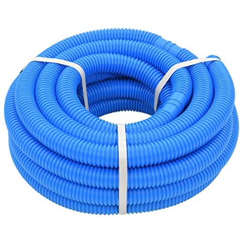 YAFF Pool Hose with Clamps Blue 1.5