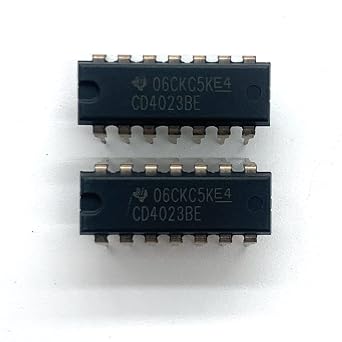 2PCS CD4023BE CD4023 TI DIP-14 Logic Chip IC