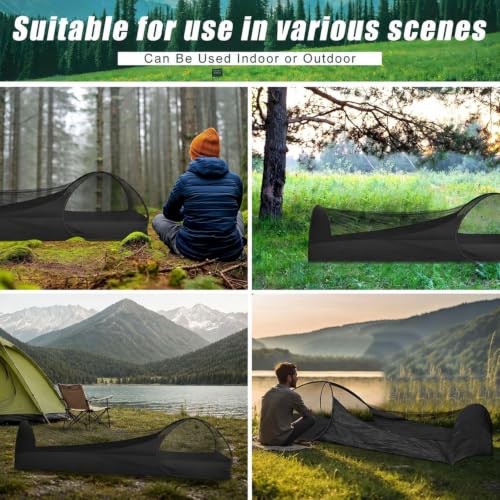 2 Carpas pop-up contra mosquitos para 1 persona miniatura 6