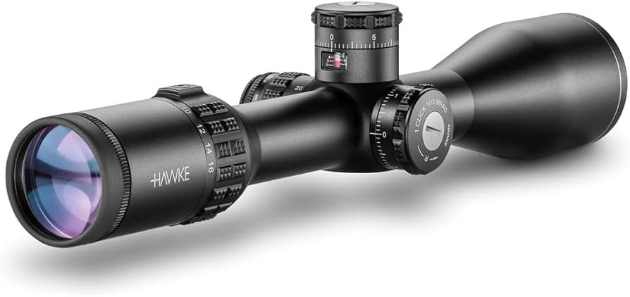 Hawke Sidewinder 30 SF 4-16x50, 10x Half Mil IR Reticle, 30mm Tube