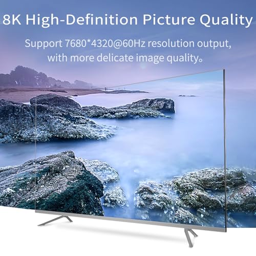 Répartiteur HDMI 8K 1x4 avec mode EDID downscaler et Hue Light - 5