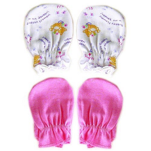 Image of Luvable Friends 2-Pack Scratch Mittens