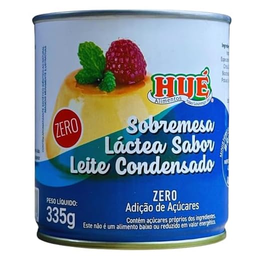 Sobremesa Láctea sabor Leite Condensado Zero 335g - Hué