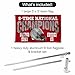 College Flags & Banners Co. Ohio State Buckeyes 2024 and 9 Time National Champions Flag with Pole and Bracket Holder University Set