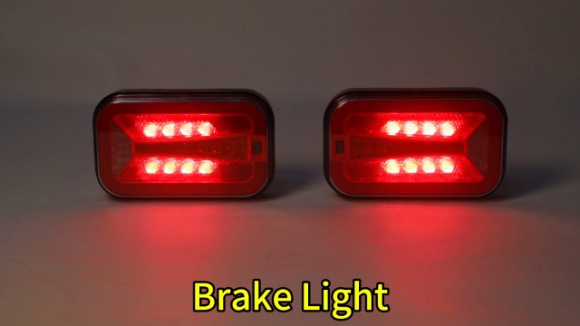 Feux Remorque Sans Fil AOHEWEI - LED Magnétique 12V - Éclairage Arrière Camion Caravane