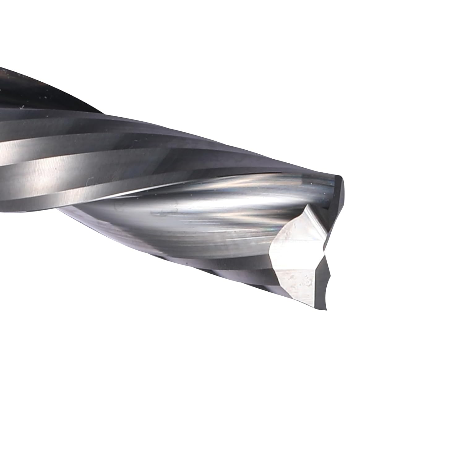 10Pcs 3.175 4 5 6mm 2 Flute Down Cut Solid Carbide Milling Cutter Spiral Router Bit End Mill Wood(6x32x60L)
