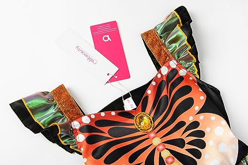 Disfraz de mariposa Monarch para niñas 8/140 miniatura 4