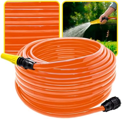 Mangueira de Jardim Antitorção com Parede Reforçada e Esguicho e ...