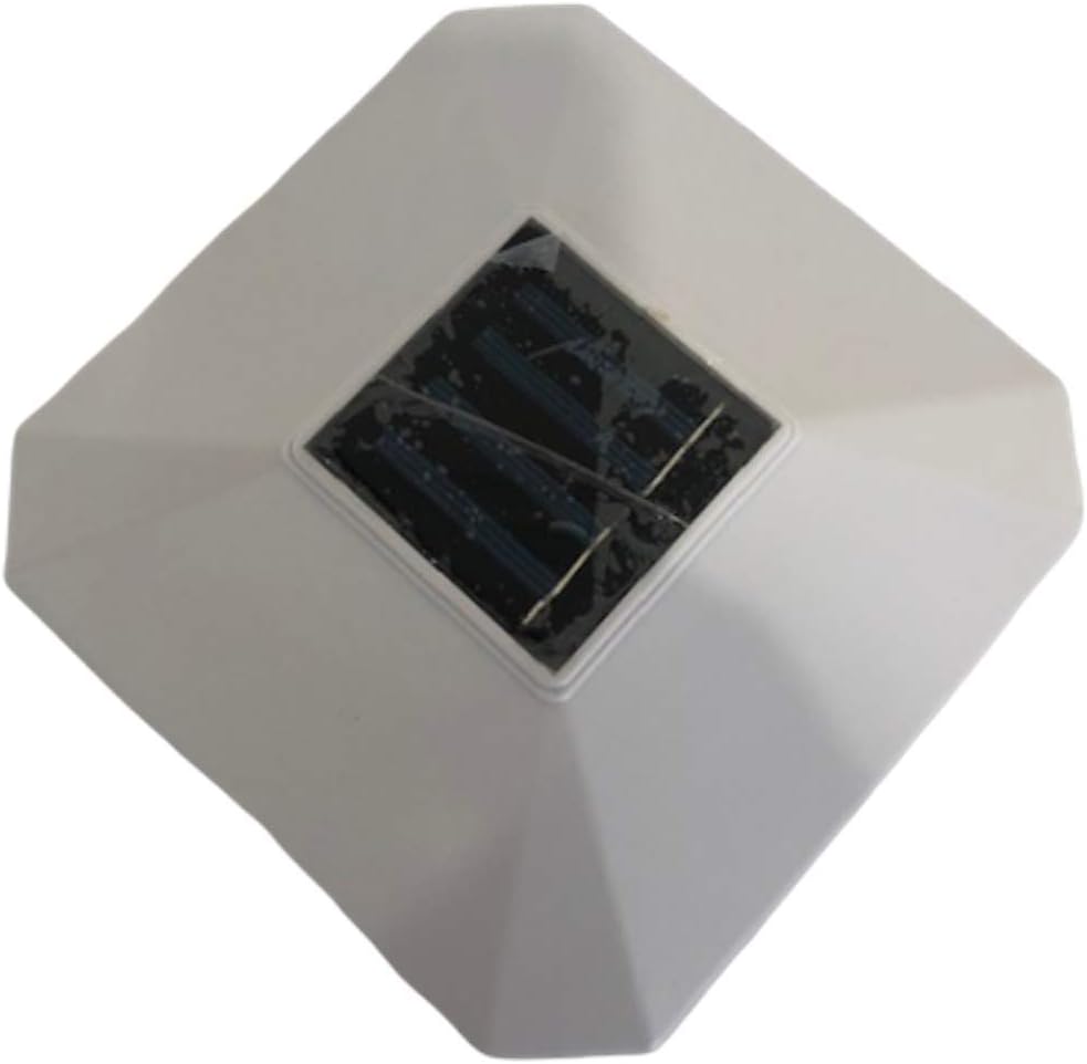 Prоduсt Dеаl Exquisite Selebrity 6 Pack Solar White Post Deck Fence PVC Cap Light for 4X4/5X5/6X6 Vinyl/PVC or Wood Post (4x4)