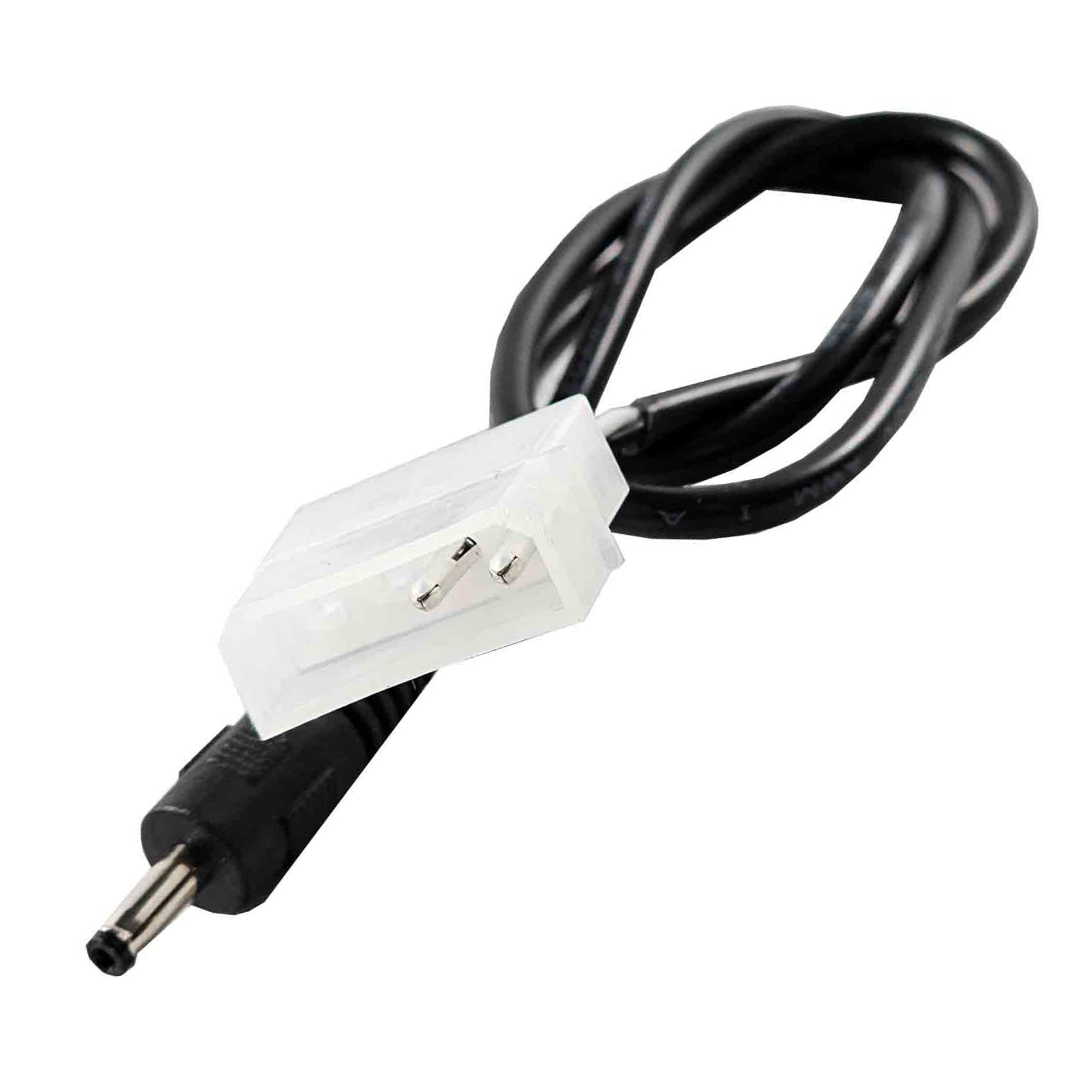 VSDISPLAY DC3513 Power Extension Cable 100CM Length 4 Pin Connector Adapter DC Barrel Plug 3.5x1.35mm for 12.6'' Monitor/LCD Controller VS-RTD2556HM-V1