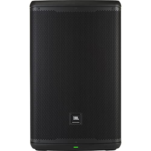 JBL Professional EON715 Powered PA Bluetooth Loudspeaker, 15-Inch (Pair) Bundle with Deluxe Steel Speaker Stand with Tripod Base and Case, and 2X XLR-XLR Cable