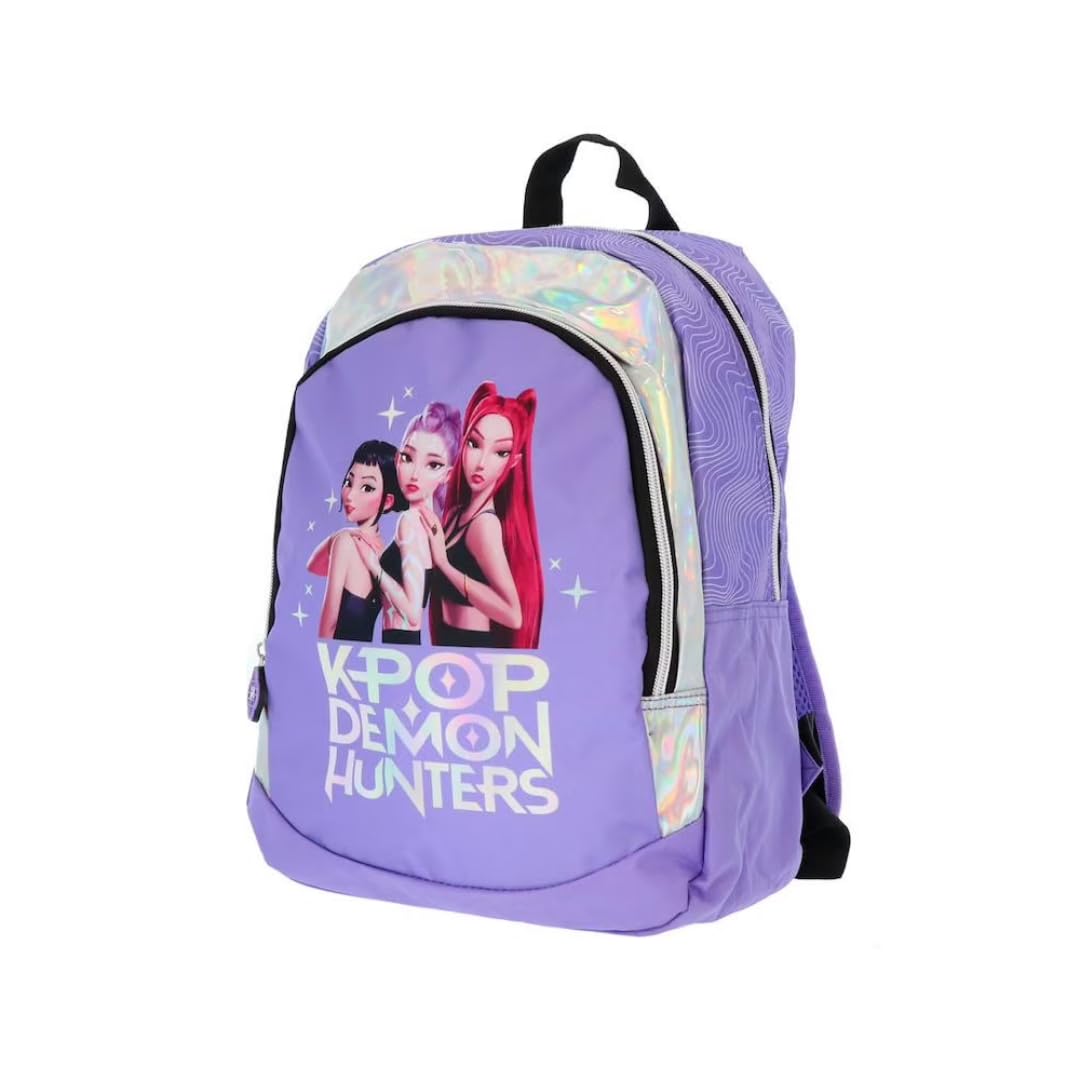 KPop Demon Hunters | Sac à dos enfant | Maternelle et CP | Violet