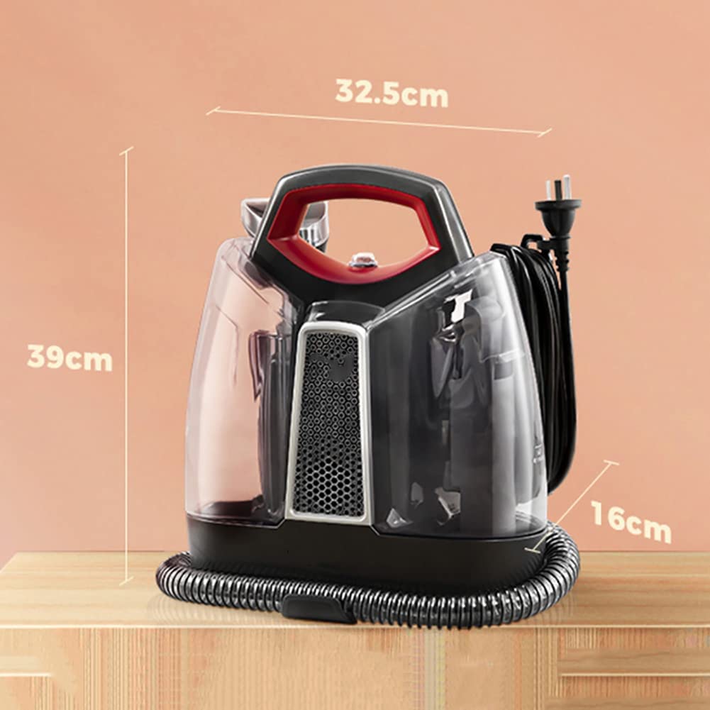 Nettoyeur de tapis avec réservoir deau propre de 1,1 L, cordon de 6 m, nettoyeur de taches de 330 W tapis et moquettes