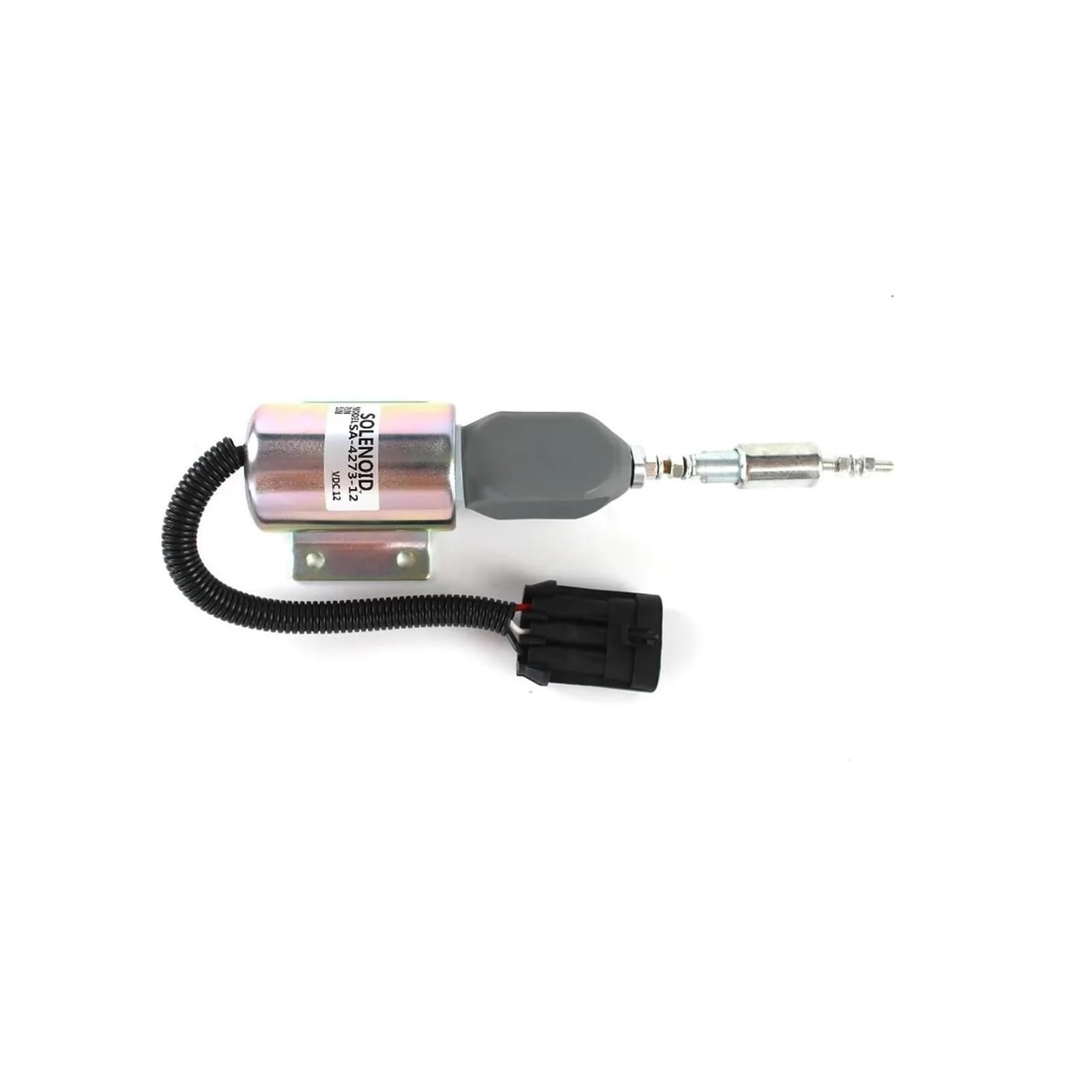 Solenoide de corte de combustible Solenoide de corte de combustible de 12 V SA-4273-12 2003ES-12E6UC4B5S2 F3HZ-9A594-A F3HZ-9N392-D, apto para camiones Ford de servicio pesado.