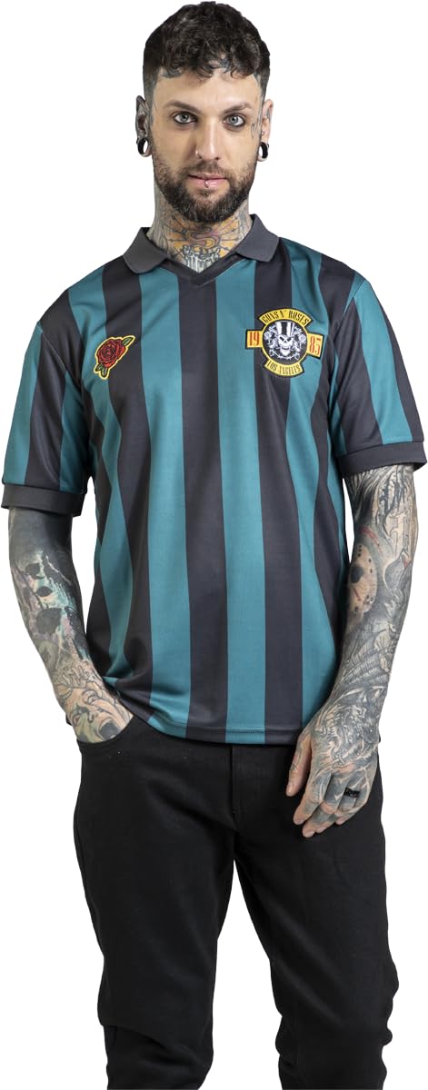 Guns N' Roses Soccer Jersey Männer Trikot Multicolor