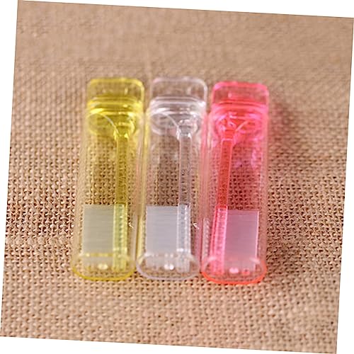 Anneome 1 Stück Einweg Falt Zahnbürste Tragbare Reise Zahnbürste für Camping und Wandern Transparent Hygienisch und Leicht für Unterwegs – Bild 4