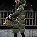 VENMO Mujer Invierno Casual Más Gruesa Abrigo Parkas Militar con Capucha Chaqueta...