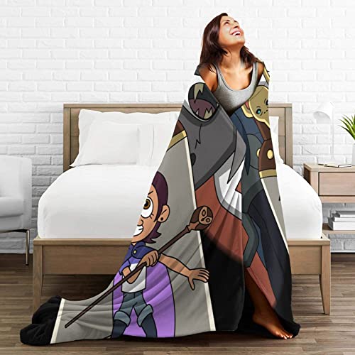 The Owl House Flannel Blanket Lightweight Cozy Bed Blankets Soft Throw Blanket Fit Couch Sofa Suitable For All Season50 X40 #TOP4