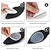 Dr. Shoesert Non-Slip Shoes Pads Adhesive Shoe Sole Protectors, High Heels Anti-Slip Shoe Grips (White)