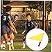 BESPORTBLE 4pcs Motivational Racing Conducting Flags Hand Waving Flags for Soccer Referees