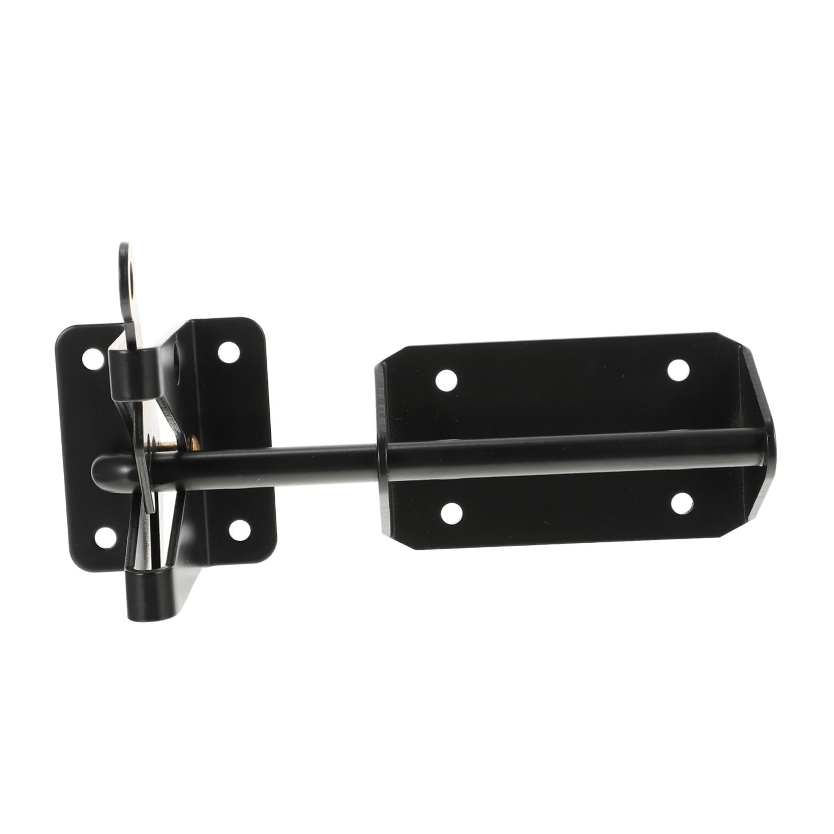 Catenaccio a Scorrimento per Porta, Serratura di Sicurezza Nero Spcc | Uso Domestico, Installazione Semplice, Struttura Heavy Duty, Chiavistello per Finestra e Cancello