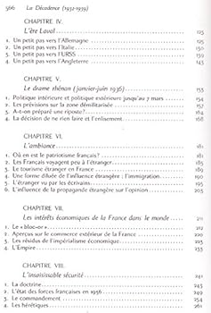 Paperback La décadence 1932/1939 Book