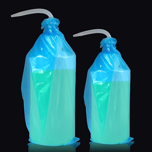 Miniatura 7 de 200 bolsas para botellas de lavado de tatuajes de 10.5 x 6.5 pulgadas, fundas desechables para botellas de tatuaje, accesorios de máquina, kits de