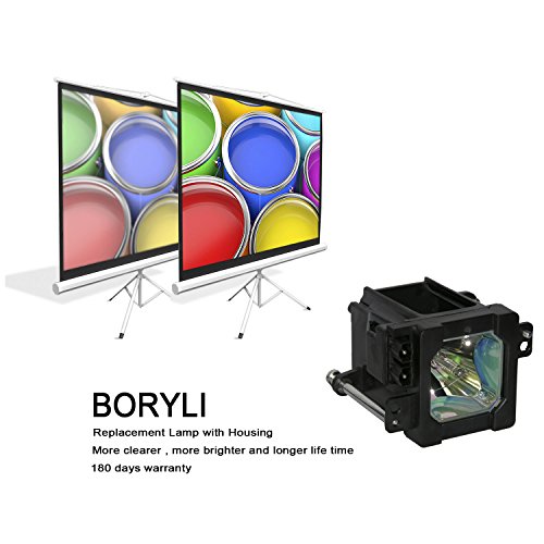 Boryli TS-CL110UAA / BHL5101-S Compatible Replacement TV Lamp Housing for JVC HD52G787